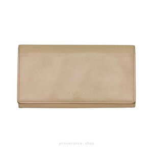 🔴 Saint Laurent Paris Long Wallet - Blush